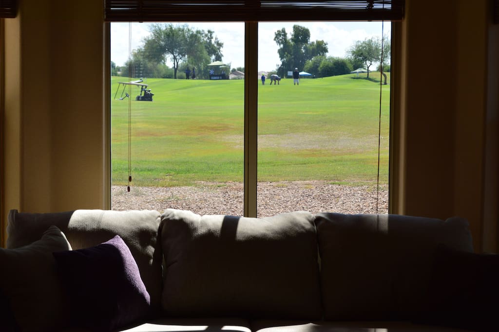 Your Golf Course view from Family room.
