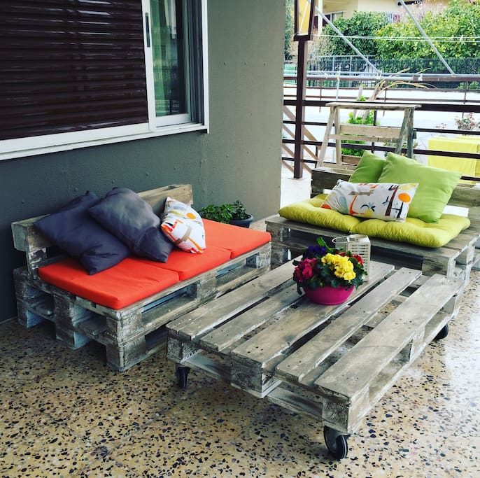 Veranda's patio