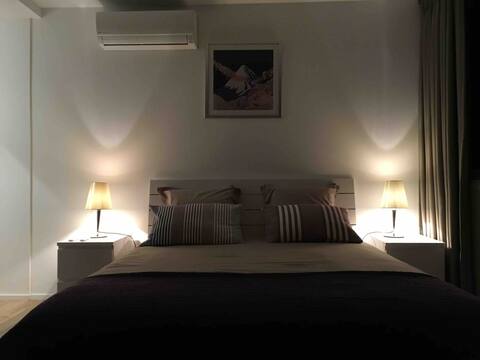 A haven of peace with a view of the lagoon