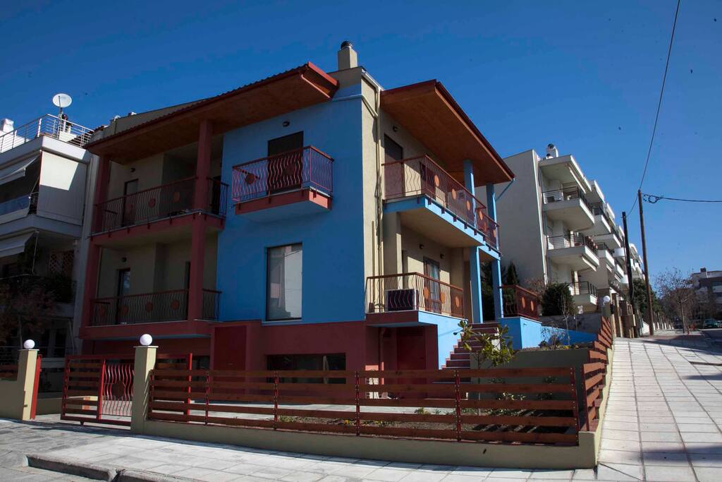 The apartment is on the second floor