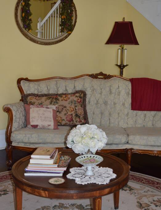 Welcome to our parlor!