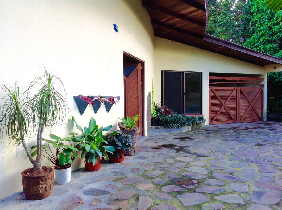 View to the front of the house.