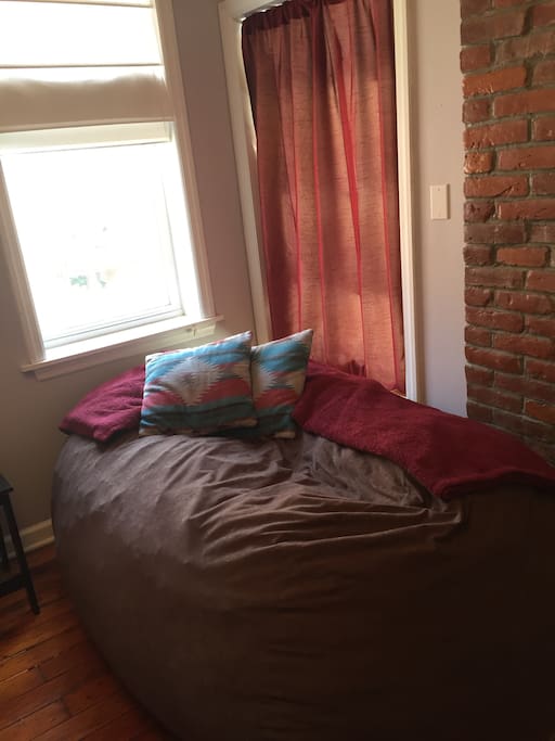 Queen sized bean bag