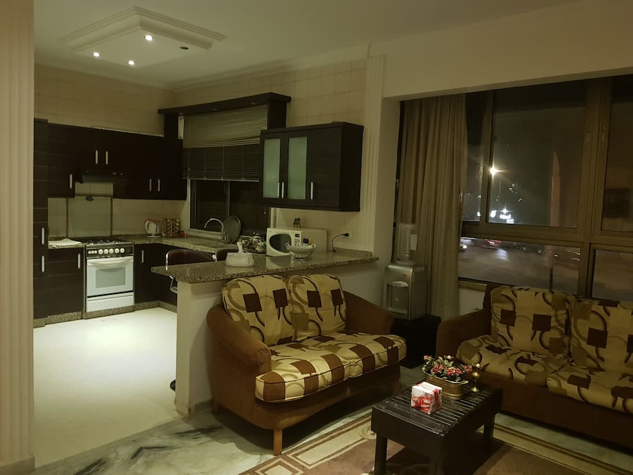 2nd sitting room and kitchen