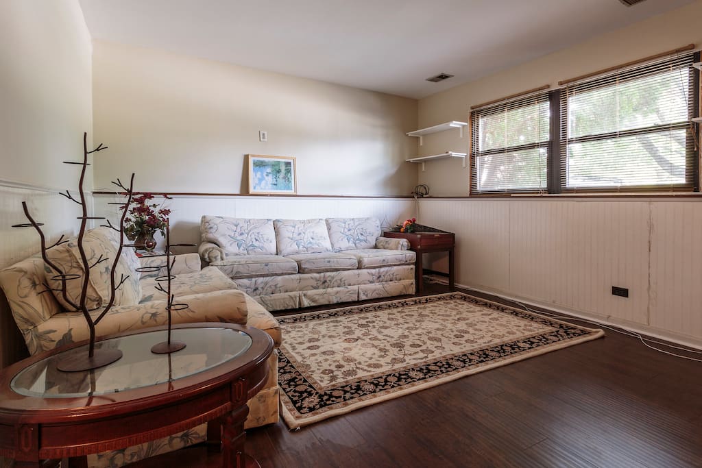 Family Room view from garage door!