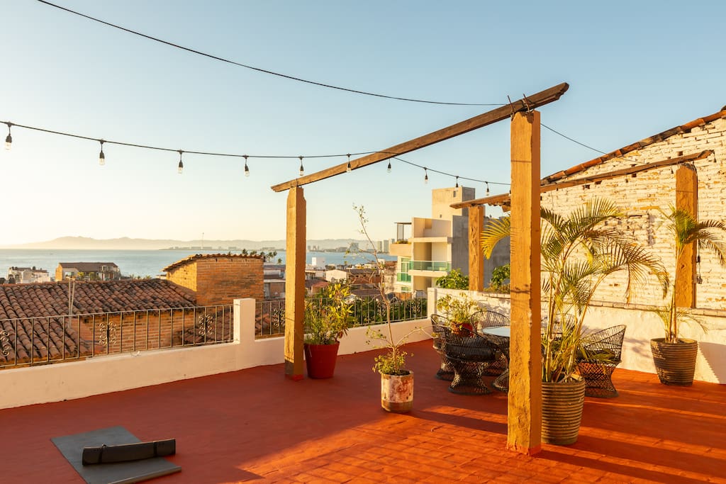 Terrace with stunning views