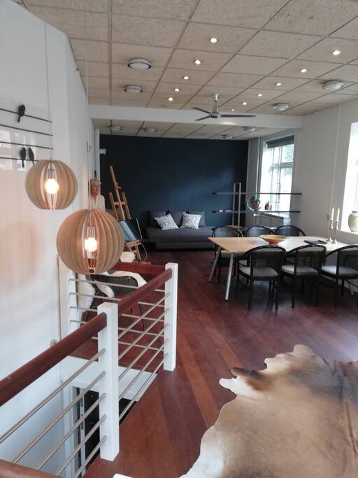 Dining and livingroom