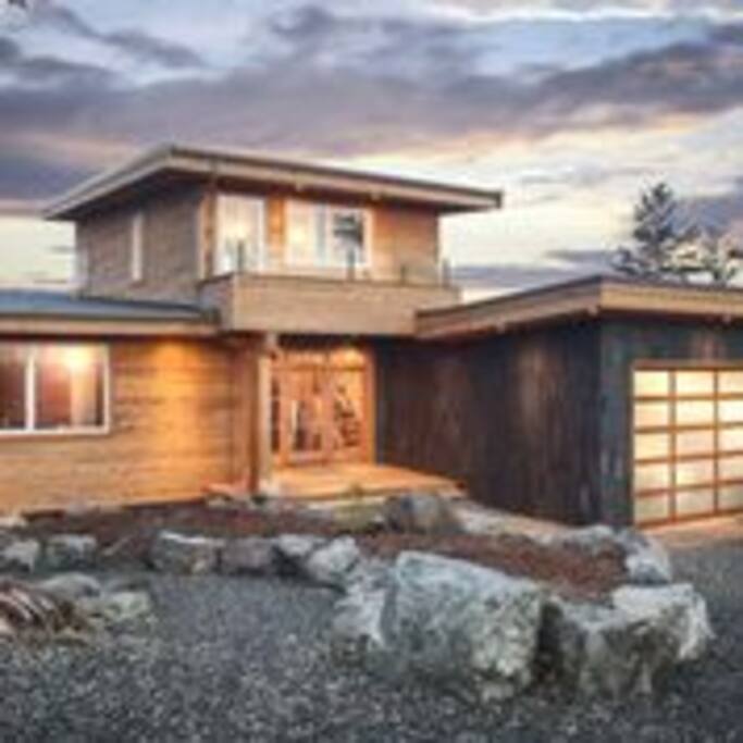 Front view of our home