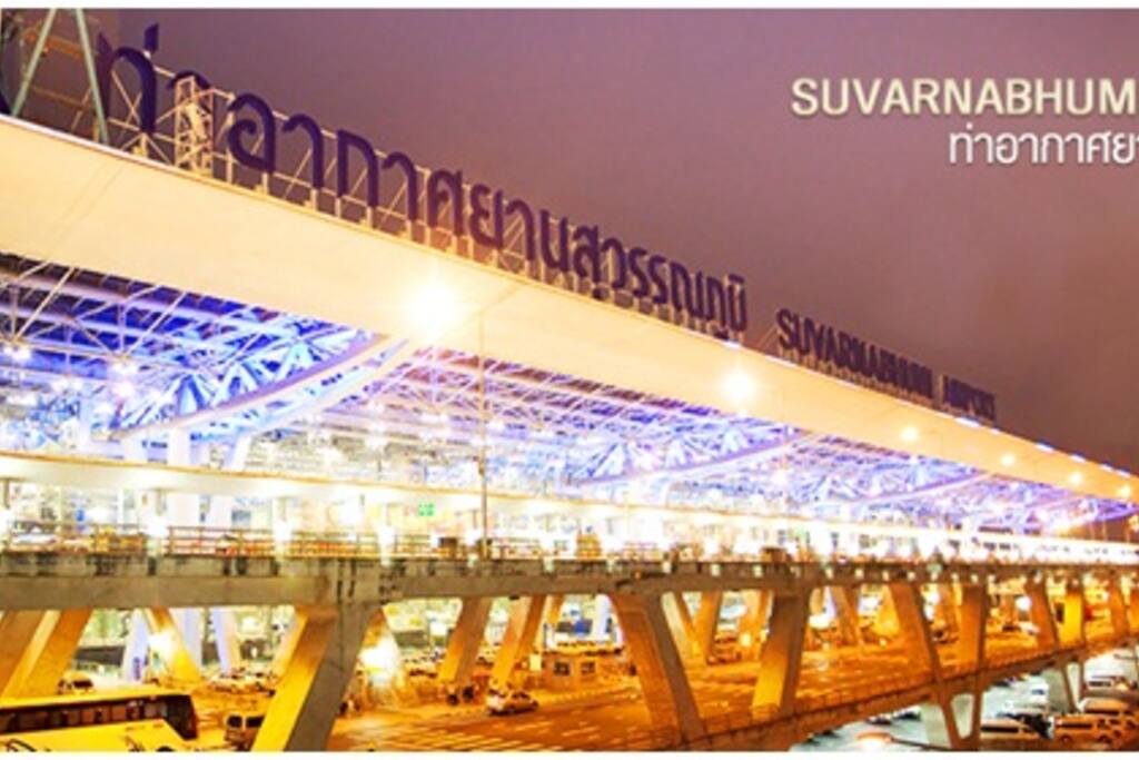 ★ Near Suvarnabhumi Airport (Bangkok Airport) only 10 Kilomates (10-15 Mins by car).
★ Free Pickup Service from Suvarnabhumi Airport / Train (Airport Rail Link) 24 Hrs.
★ Suitable for people who have the flight early in the morning at Suvarnabhumi Airport. You can take a rest at here before travelling.