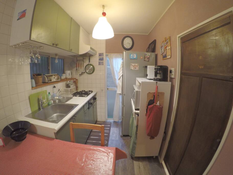 Fully equipped kitchen