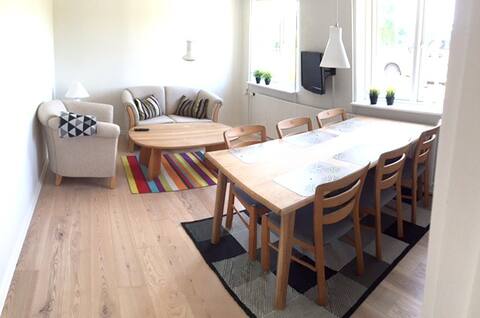 Successful Airbnb property: Cozy apartment in idyllic Glyngøre in Skive