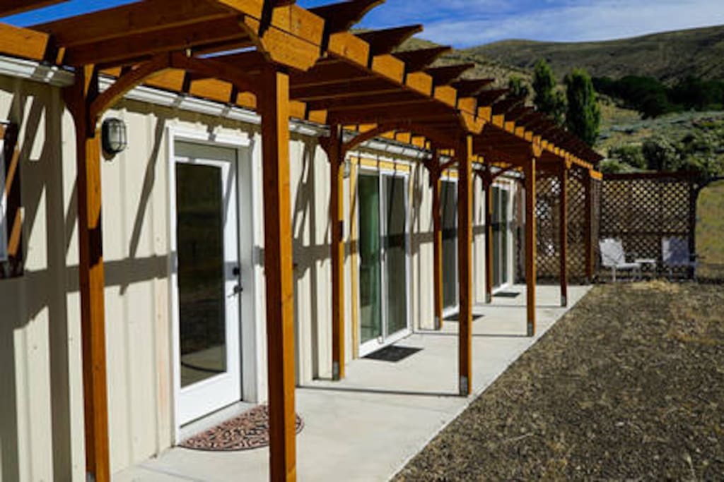 Guest house outside entrances