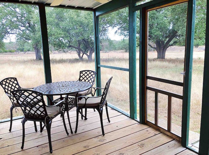 The Cabin at Mother Luck Ranch Ranches for Rent in Johnson City