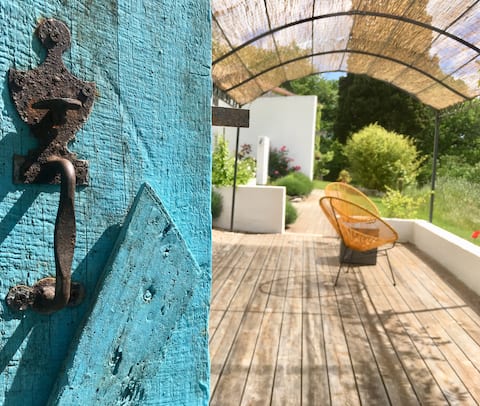 Suite with 2 swimming pools in a haven of peace