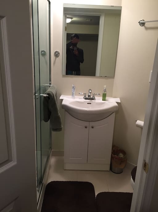 Attached washroom.
