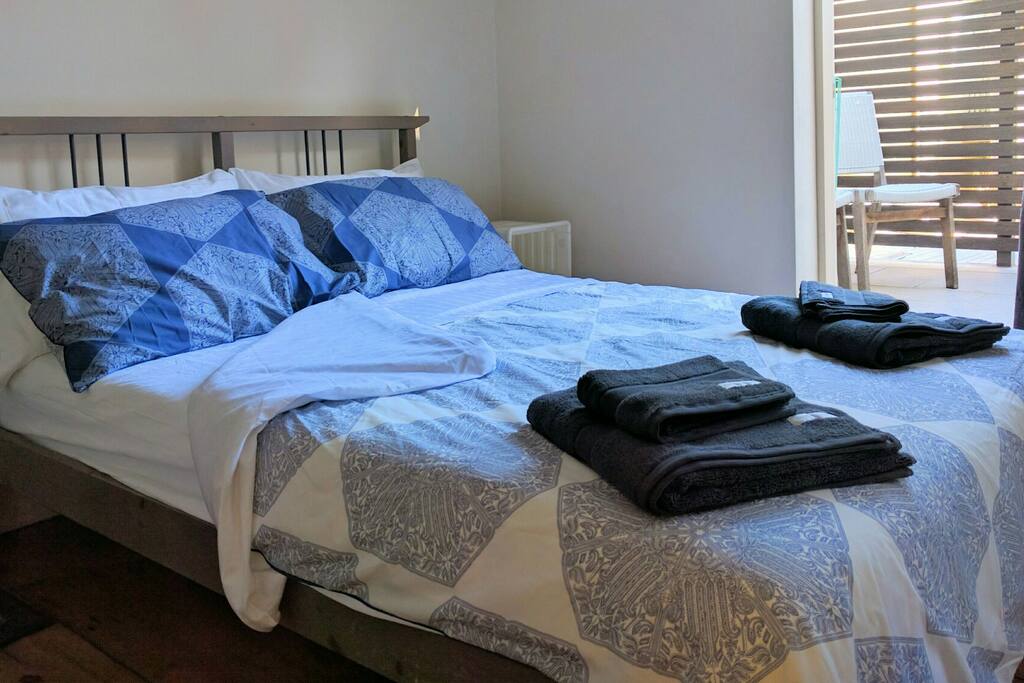 New towels and bed linen