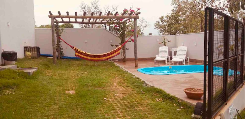 Entire home with 2 bedrooms in Bonito - CASA do LÉO. Tarumã Hípica Park, Bonito-MS.
