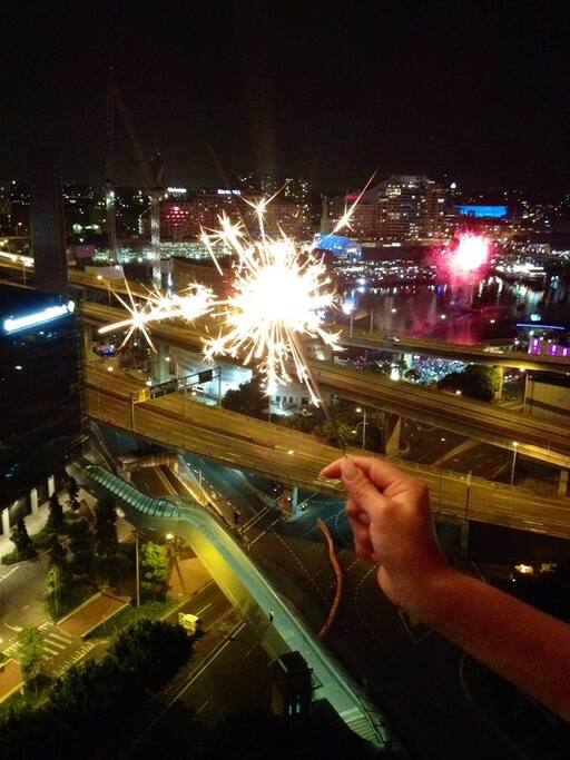 Real view from your room or balcony,captured with mobile