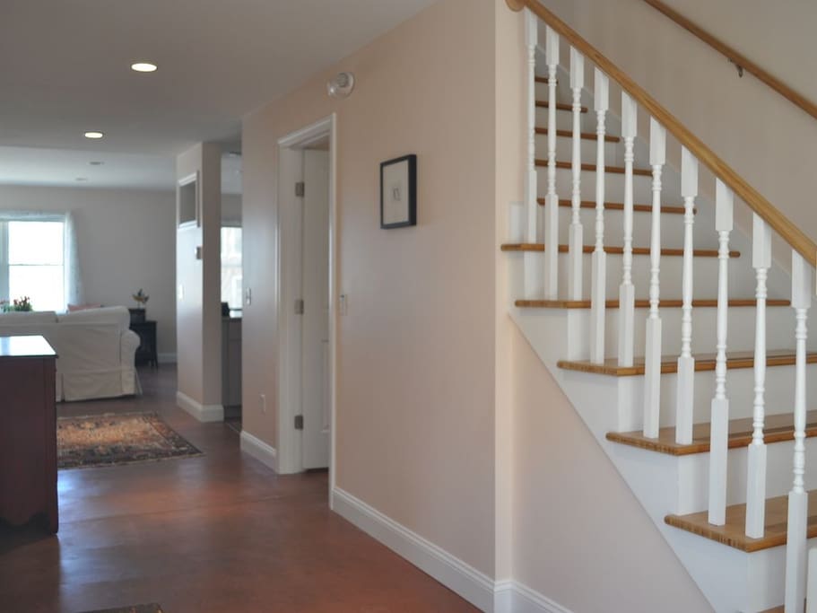 Entry hallway and stairs