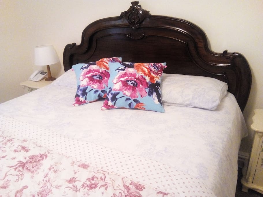 Comfortable king size bed