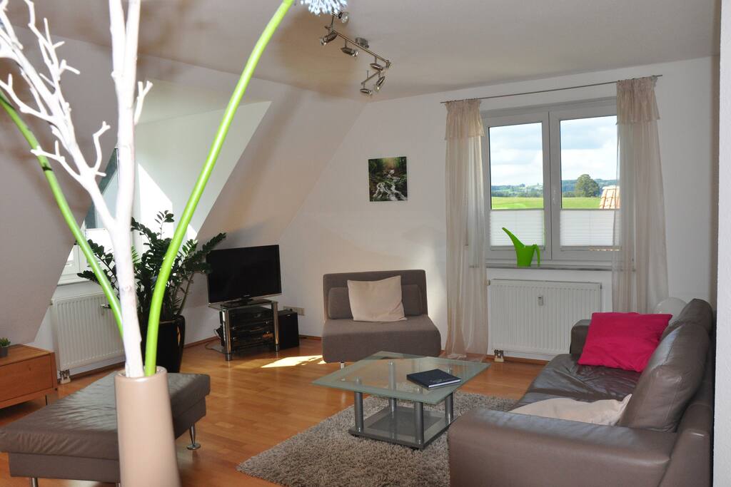 Wohnzimmer mit Schlafsessel
