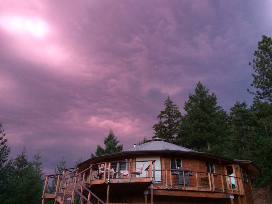 Mountain storm