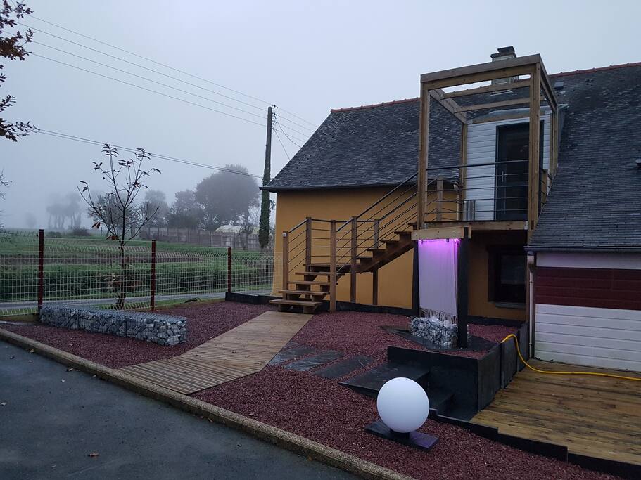 Accès extérieur privé