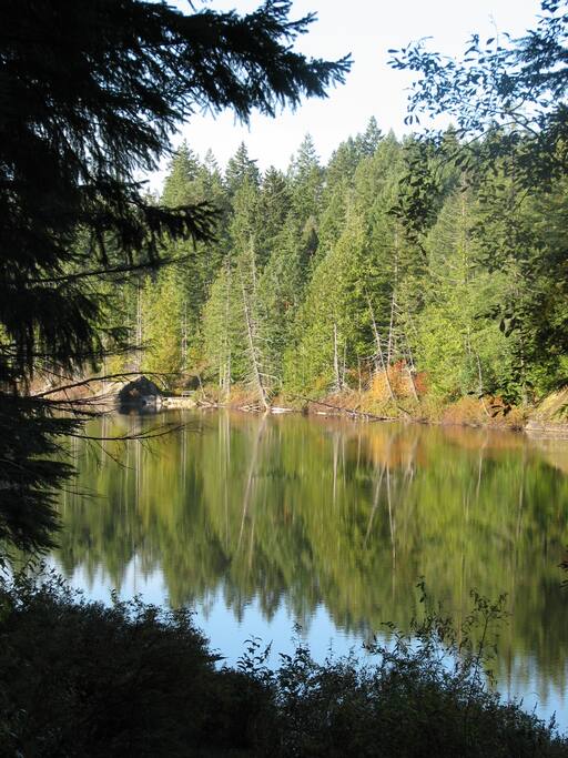 View of South end of Blind Lake