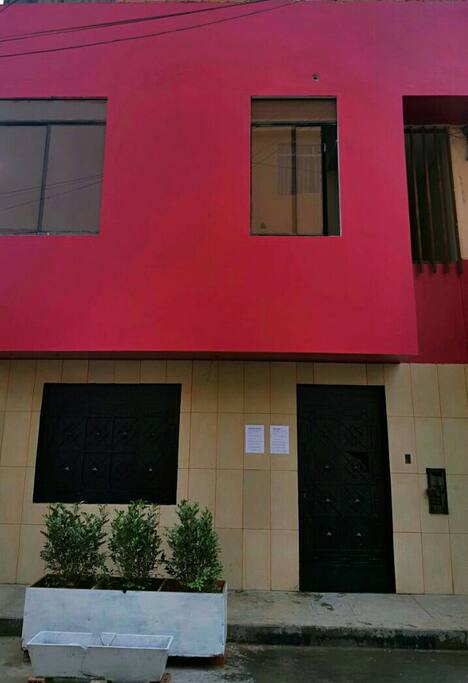 front of the apt. 2nd level.