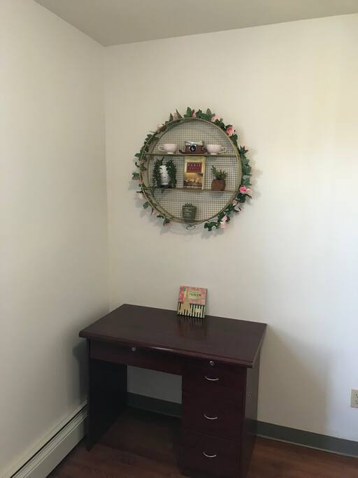 Desk area