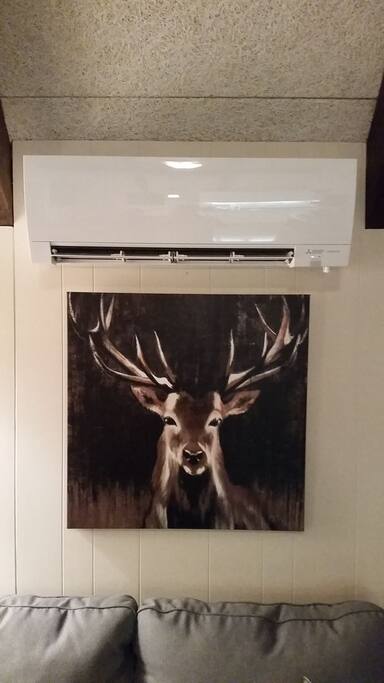 Air conditioning in the chalet main living area too!!!