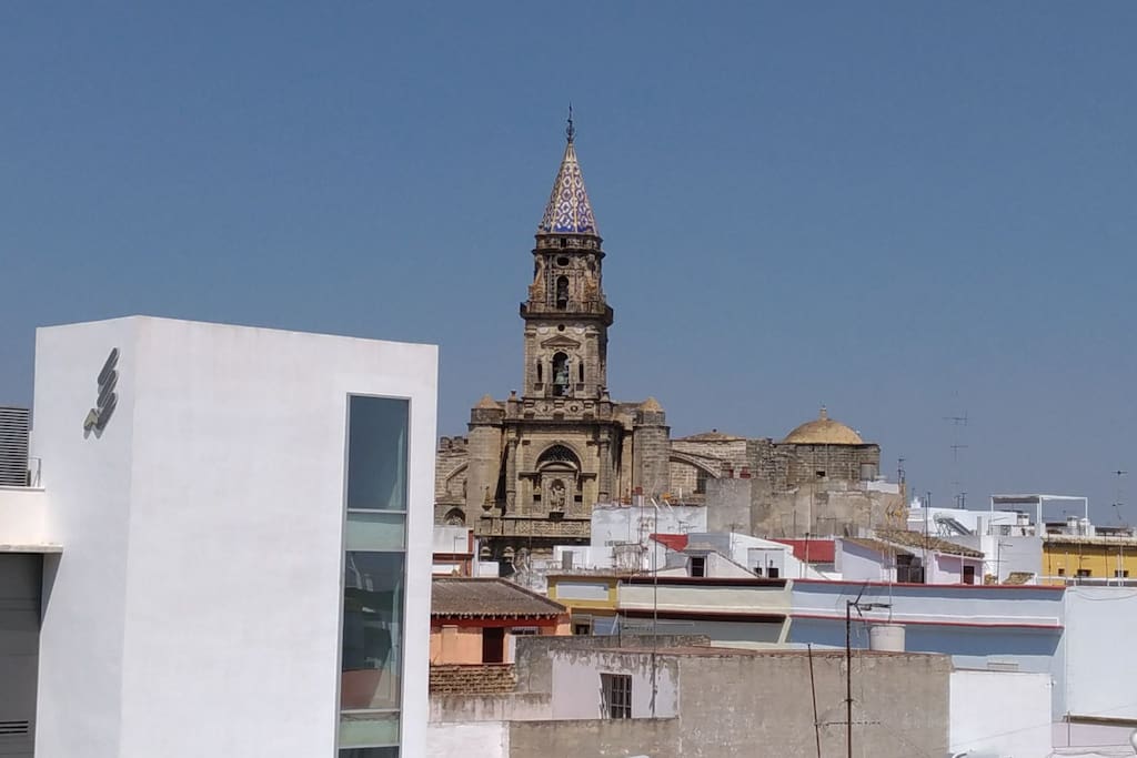 vistas de San Miguel desde la terraza