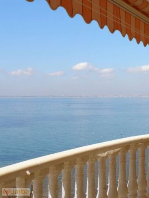 VISTAS AL MAR MENOR DESDE TERRAZA PRINCIPAL