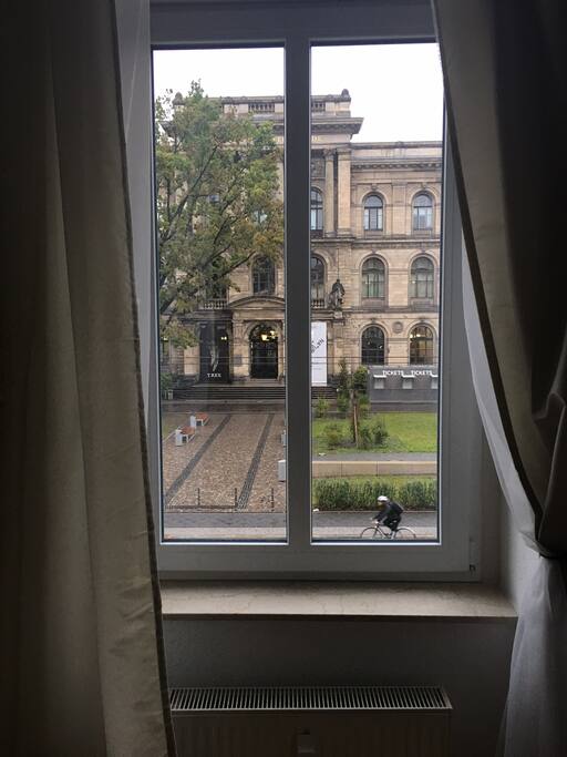 view from the living room