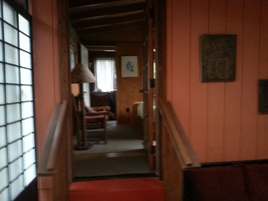 Entrance to guest room.