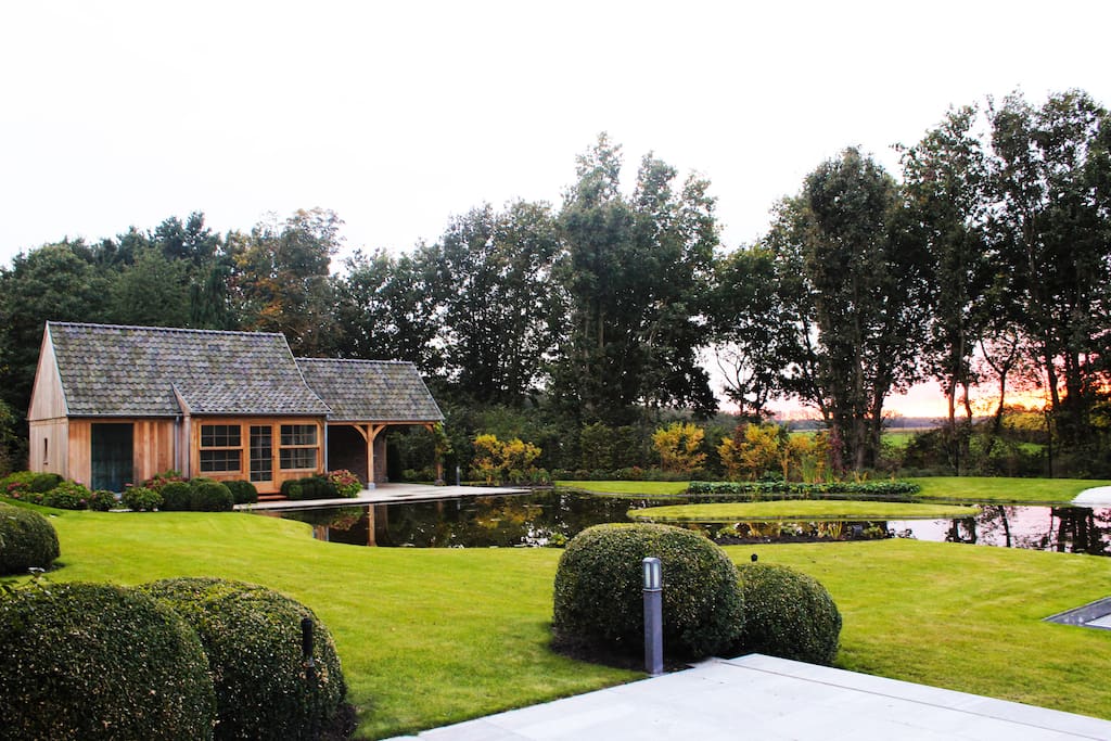 The chalet.