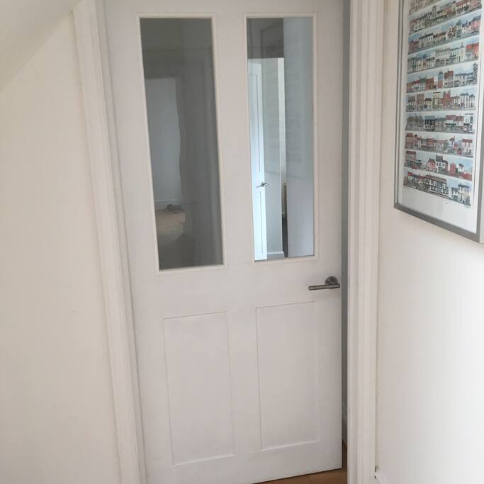 Separate annex to rest of our home including shower room with sink and toilet