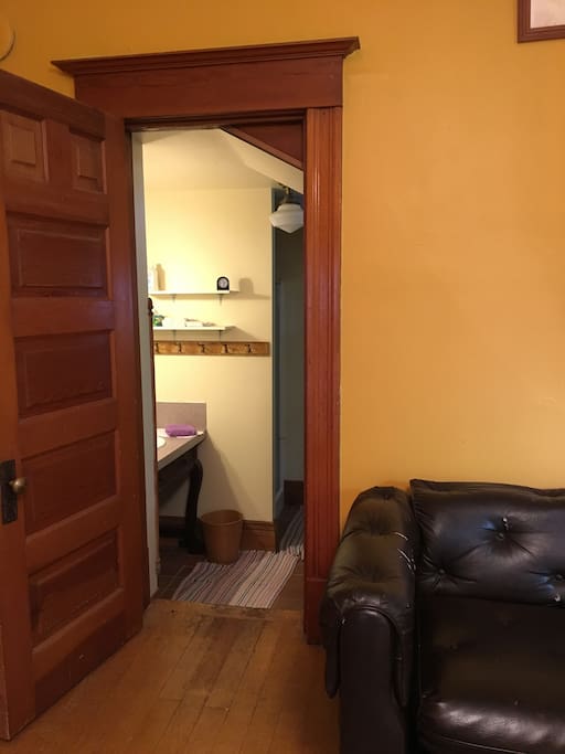 Private Bath with walk-in shower
