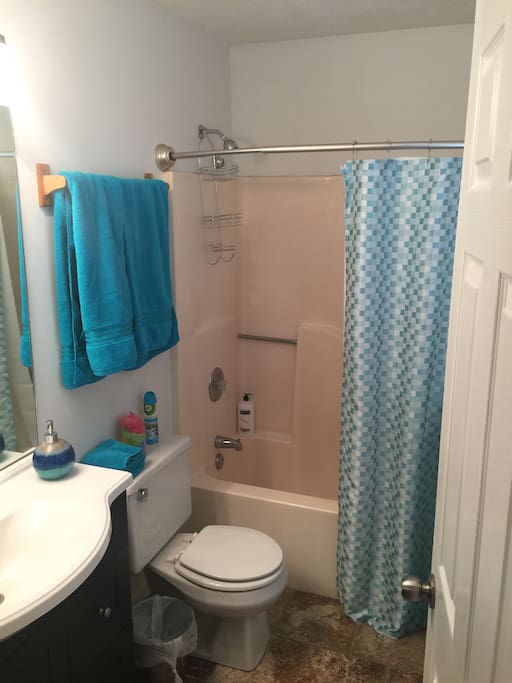 Private bath with all the amenities!