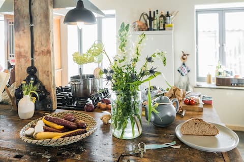 Großes Glueck - thatched roof, sauna