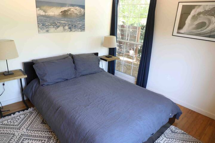 Enjoy a Mountain View from your pillow in this room