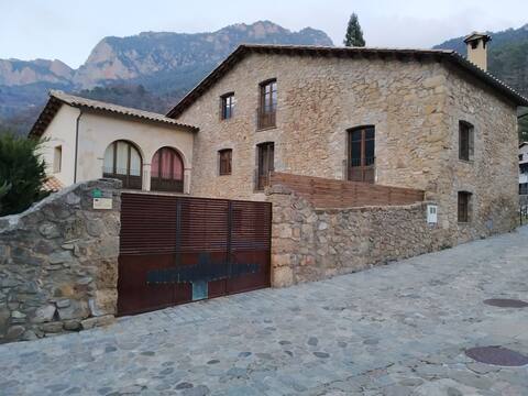 cal Tarrés village house with shared pool