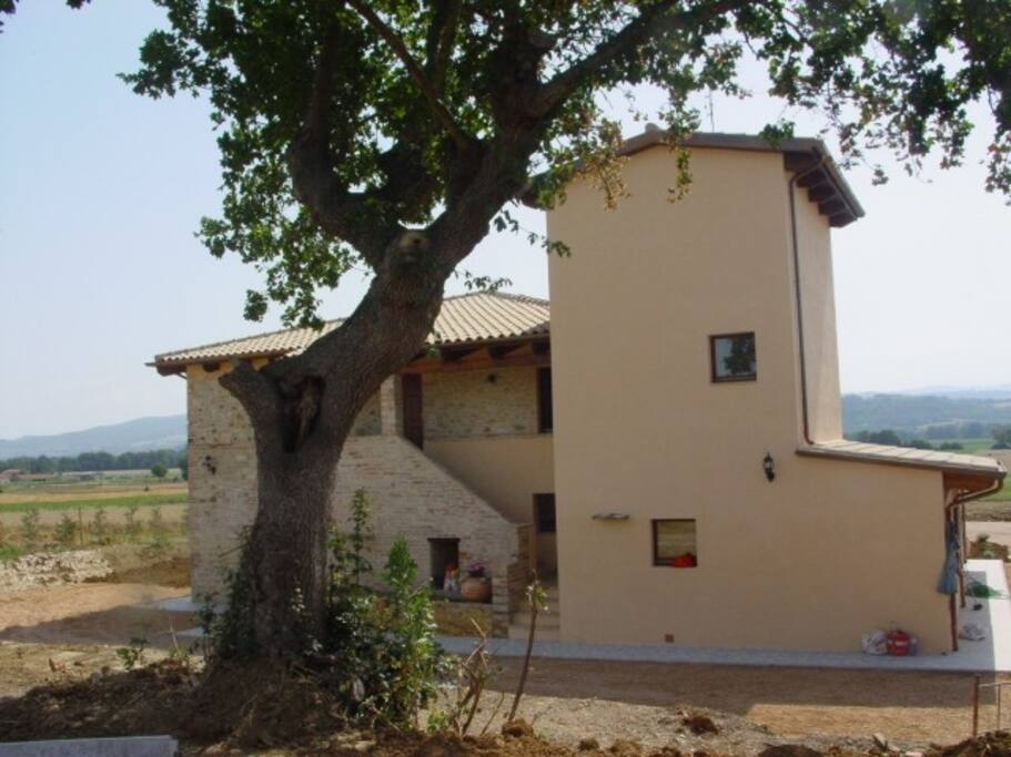 lato ovest della location