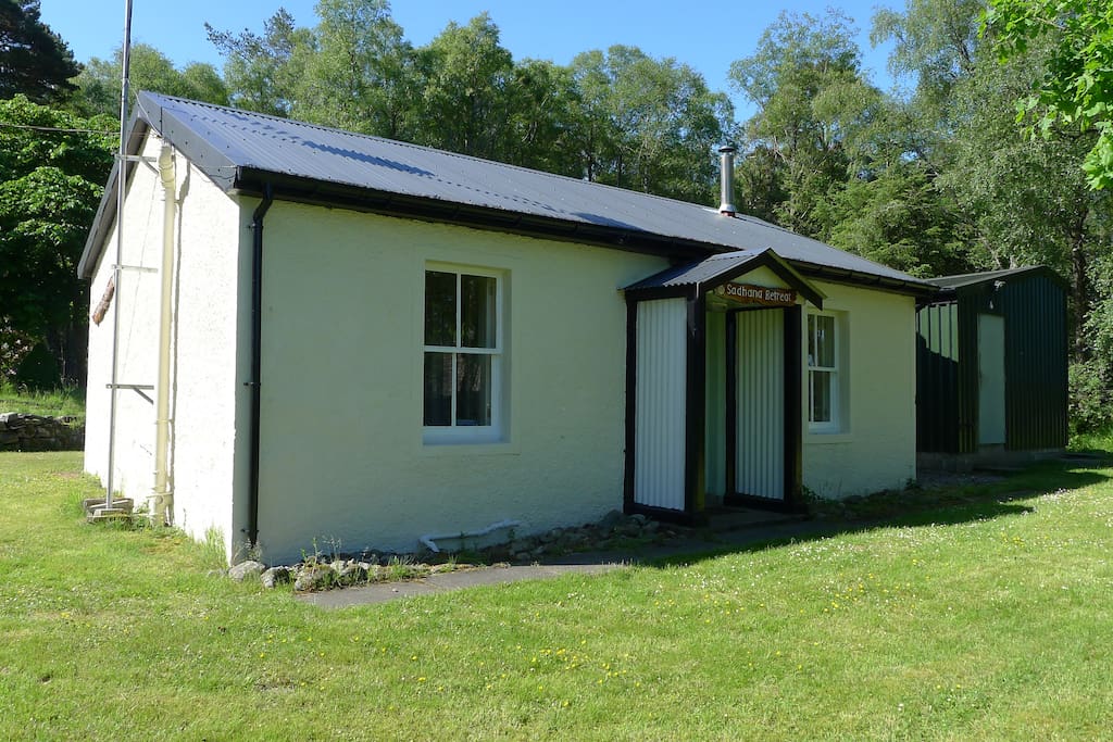 The front of the Bothy