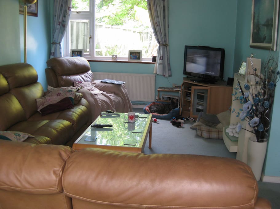 This is the lounge area