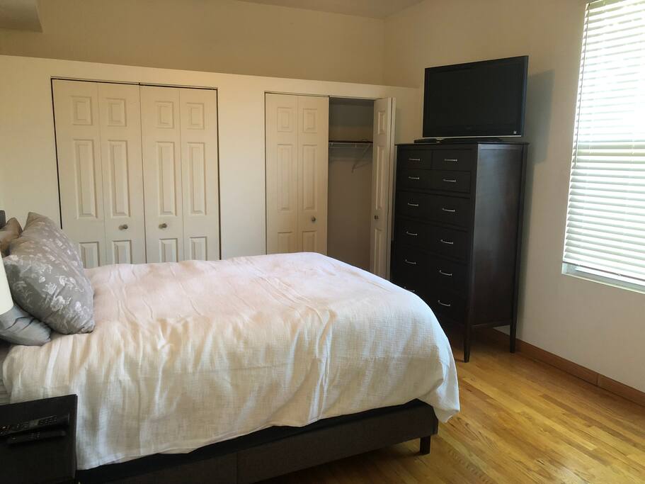 Plenty of closet and drawer space