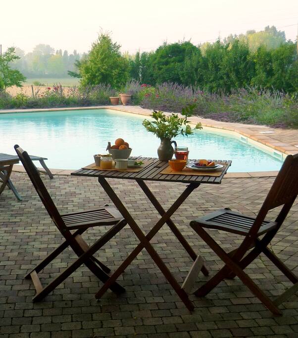 Esprit zen au petit déjeuner
