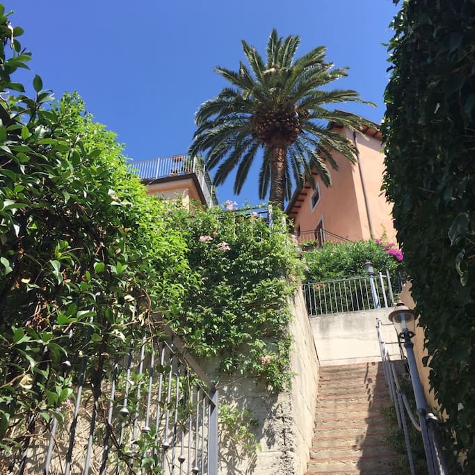 Palazzo Anter visto dal giardino
