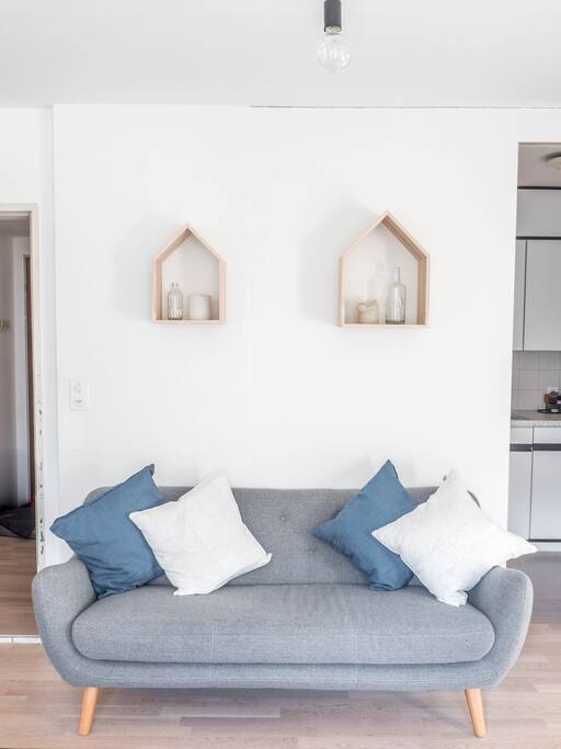 Sofa in living room