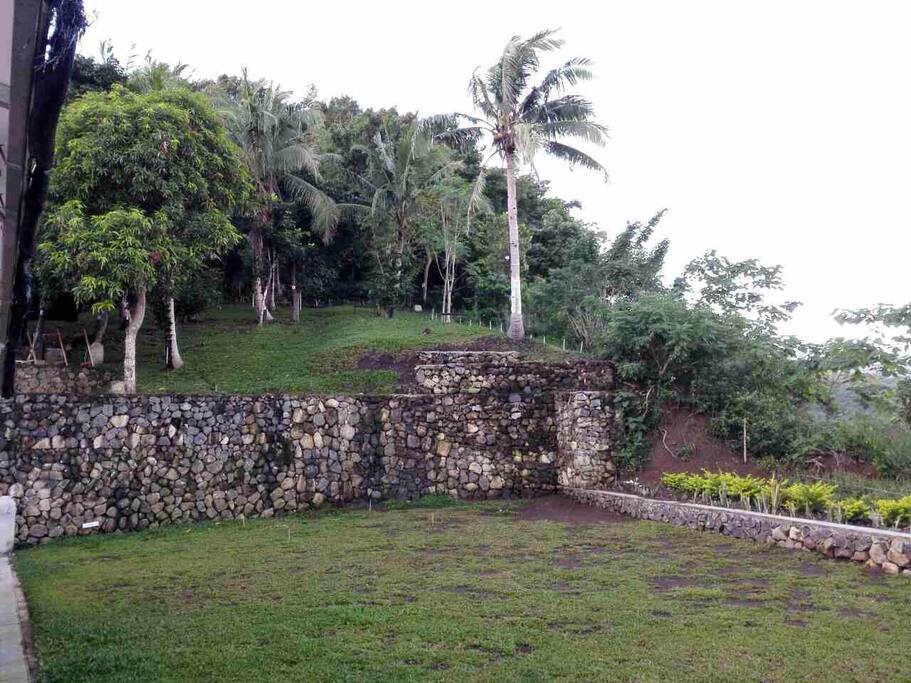 Wide open grounds and gardens for activities